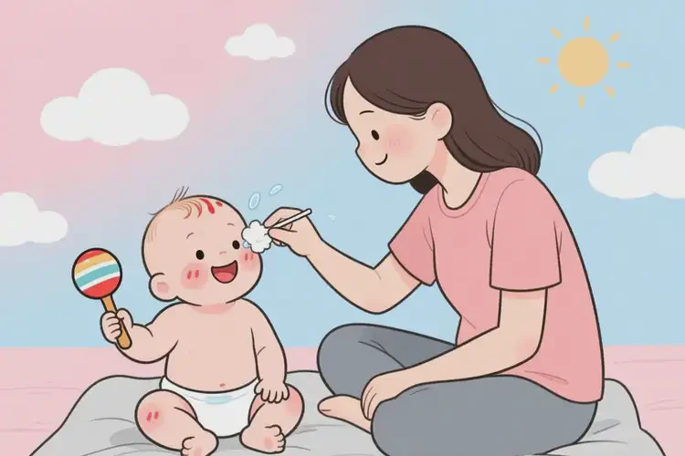 婴幼儿面部偶尔起湿疹能够彻底治愈吗(图3)