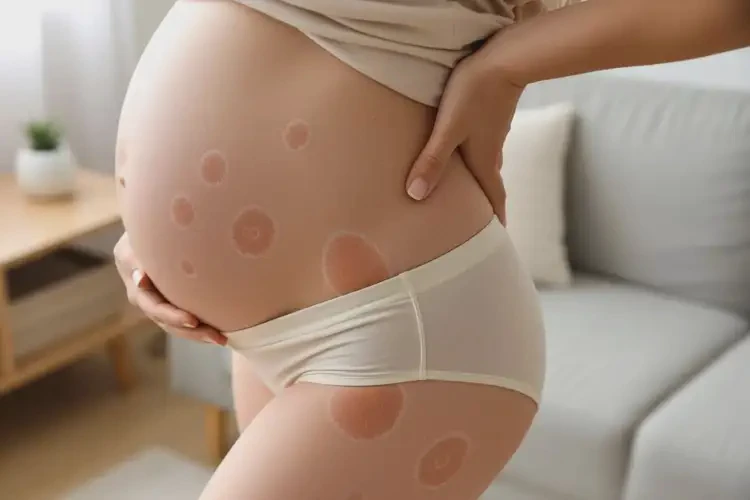 產(chǎn)婦屁股起濕疹不管它會自己好嗎(圖2)