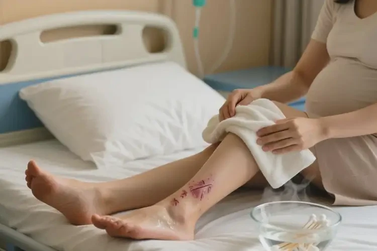 孕婦腳上出濕疹能夠徹底治愈嗎(圖2)