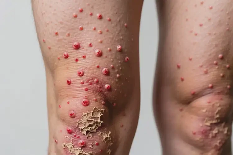 大學(xué)生大腿上經(jīng)常起濕疹不管它會(huì)自己好嗎(圖3)