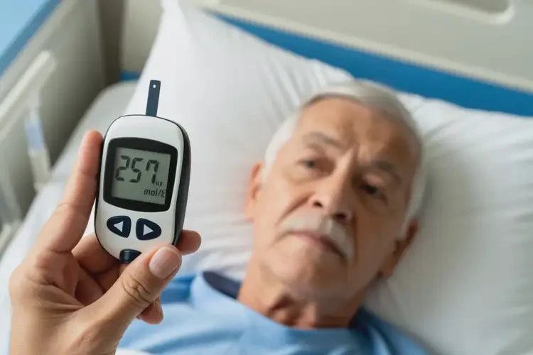 老年人睡前血糖25(图1)