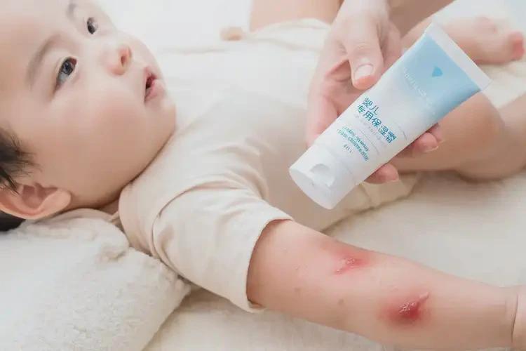 嬰兒四肢起濕疹不管它會(huì)自己好嗎(圖3)