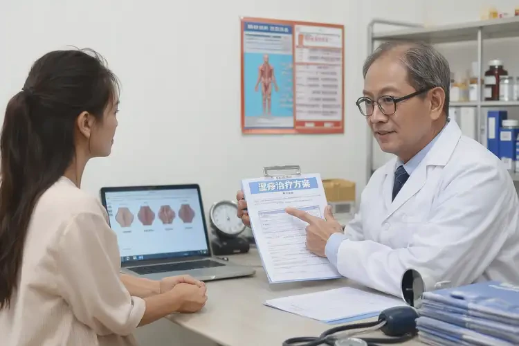 女人小腿容易起濕疹可以徹底自愈嗎(圖2)