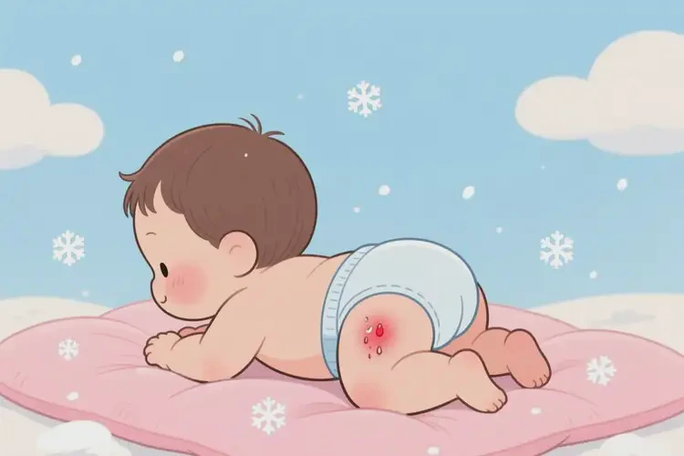 幼兒屁股長濕疹不管它會自己自愈嗎(圖4)