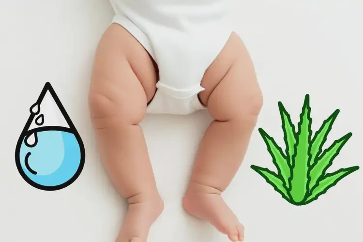 嬰兒大腿偶爾起濕疹能靠自己自愈嗎(圖2)