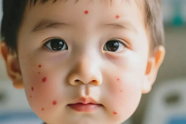 少兒面部有濕疹不管它會(huì)自己自愈嗎(圖4)