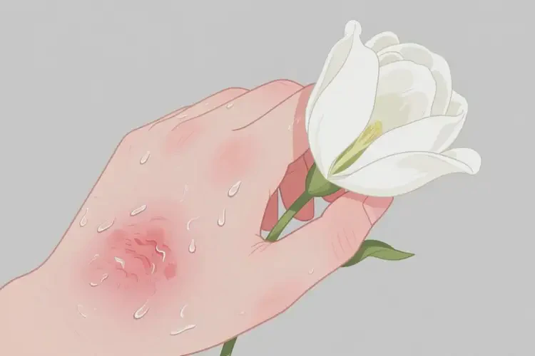 女人手上容易長(zhǎng)濕疹能不能徹底自愈(圖1)