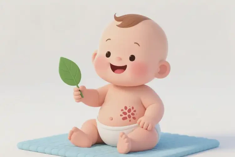 幼儿肚子长湿疹能不能彻底自愈(图1)