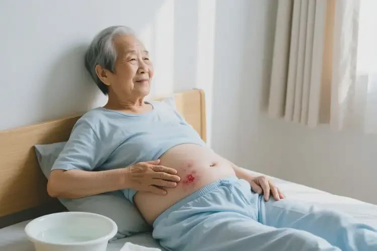 高齡老人肚子經(jīng)常長(zhǎng)濕疹可以徹底自愈嗎(圖1)