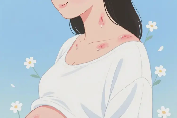 產(chǎn)婦身上偶爾長濕疹能徹底自愈嗎(圖1)