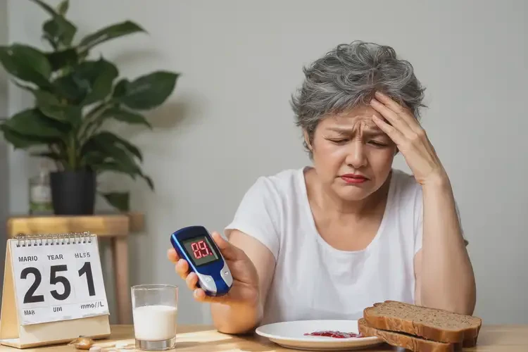 女人早餐血糖25(图1)