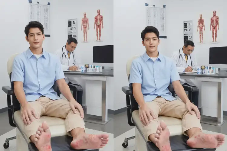 青年人腳上容易起濕疹能夠徹底治愈嗎(圖3)