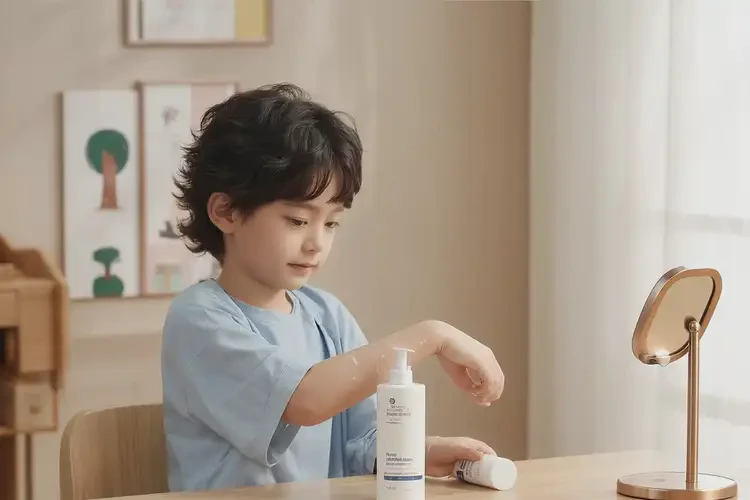 小孩脖子上有濕疹可以徹底自愈嗎(圖2)