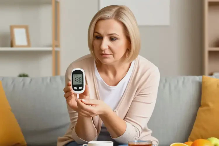 更年期女性中午血糖13點6是怎么回事(圖2)