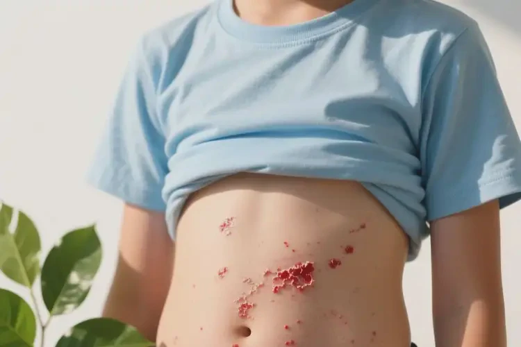 中學(xué)生肚子上有濕疹能不能徹底自愈(圖4)