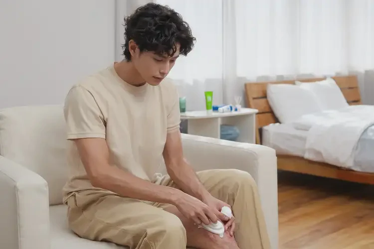 青年人大腿起濕疹不管它會(huì)自己好嗎(圖2)