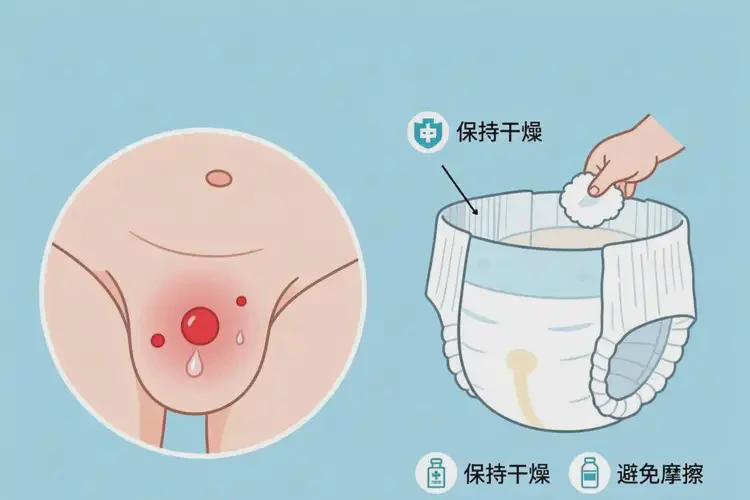 新生兒肛周經(jīng)常長(zhǎng)濕疹能夠徹底治愈嗎(圖1)