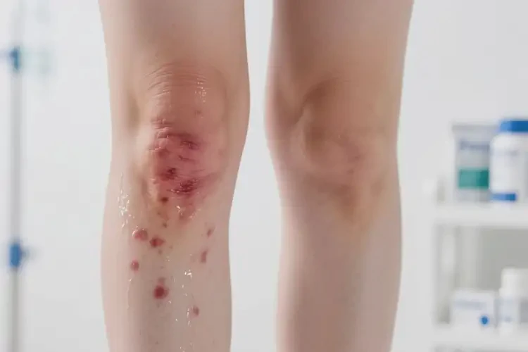 女性小腿出濕疹能徹底自愈嗎(圖2)