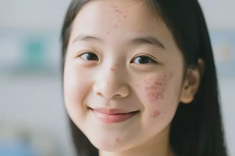 产妇面部出湿疹不管它会自己痊愈吗(图4)