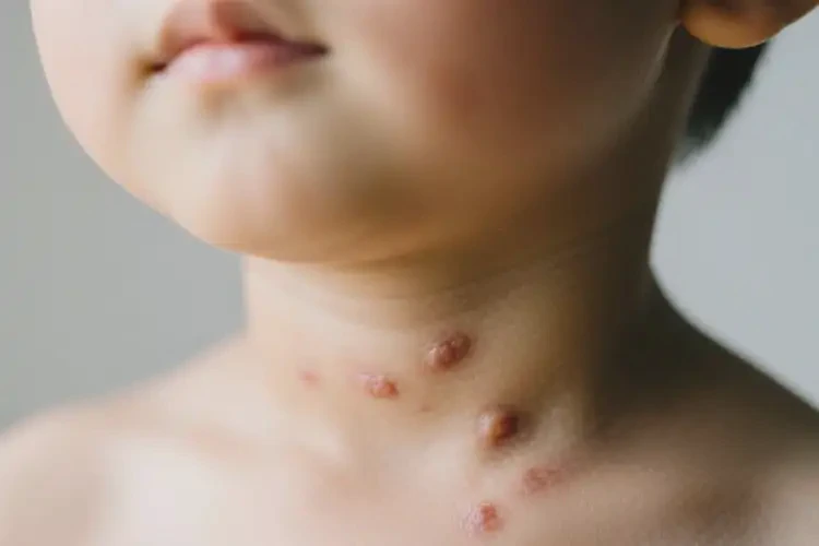 小孩脖子上长湿疹能靠自己自愈吗(图4)