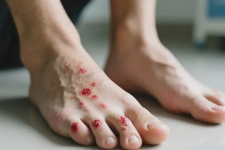 男性腳上起濕疹不管它會自己好嗎(圖4)