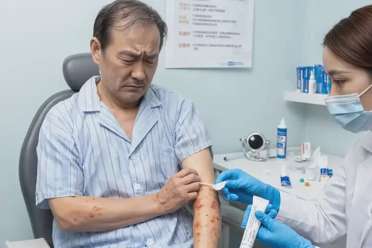 男生全身出現(xiàn)濕疹能夠徹底治愈嗎(圖3)