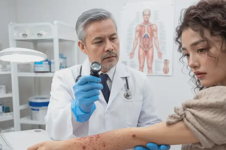 大学生面部有湿疹不管它会自己痊愈吗(图3)