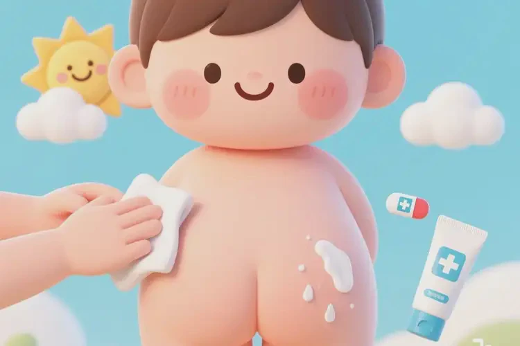 少兒肛周偶爾起濕疹能夠徹底治愈嗎(圖1)