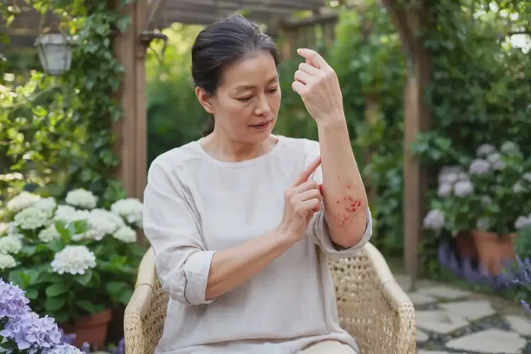 女生四肢经常起湿疹不管它会自己自愈吗(图1)