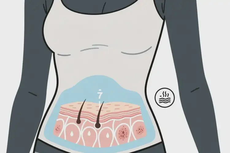 女生肚子上偶爾起濕疹能夠徹底治愈嗎(圖2)