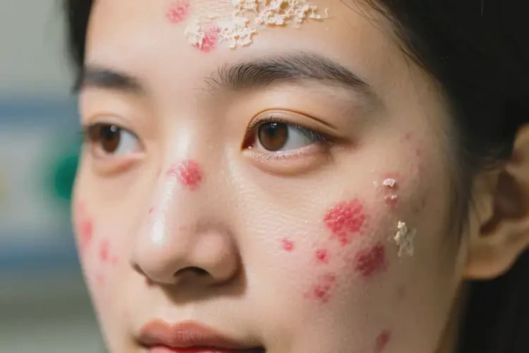 女生面部出濕疹可不可以徹底自愈(圖4)