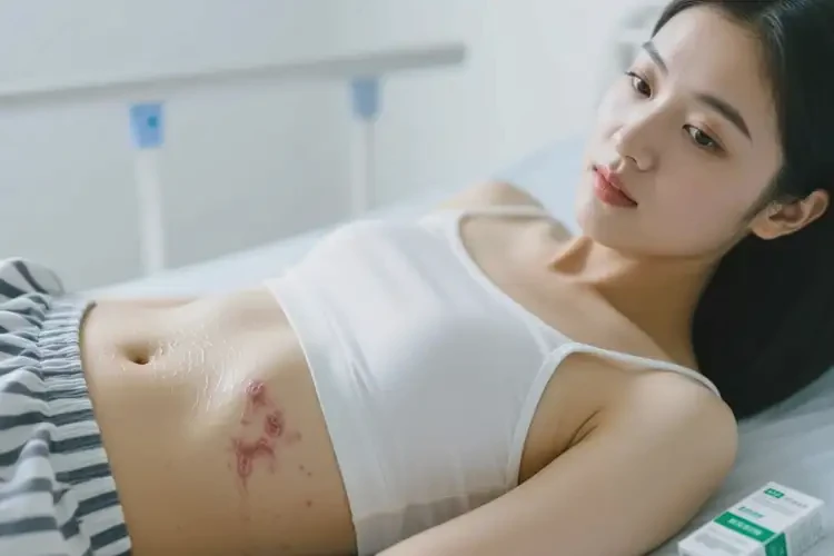 女人肚子上出現(xiàn)濕疹可以徹底自愈嗎(圖4)