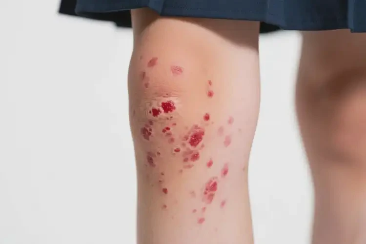 中學(xué)生大腿長濕疹能不能徹底自愈(圖4)