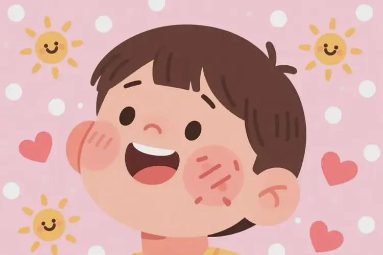 少兒面部容易起濕疹可不可以徹底自愈(圖2)