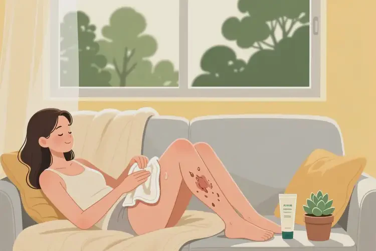 女性身上起濕疹可不可以徹底自愈(圖2)