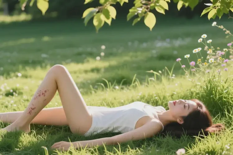 女人小腿容易長(zhǎng)濕疹能徹底自愈嗎(圖2)