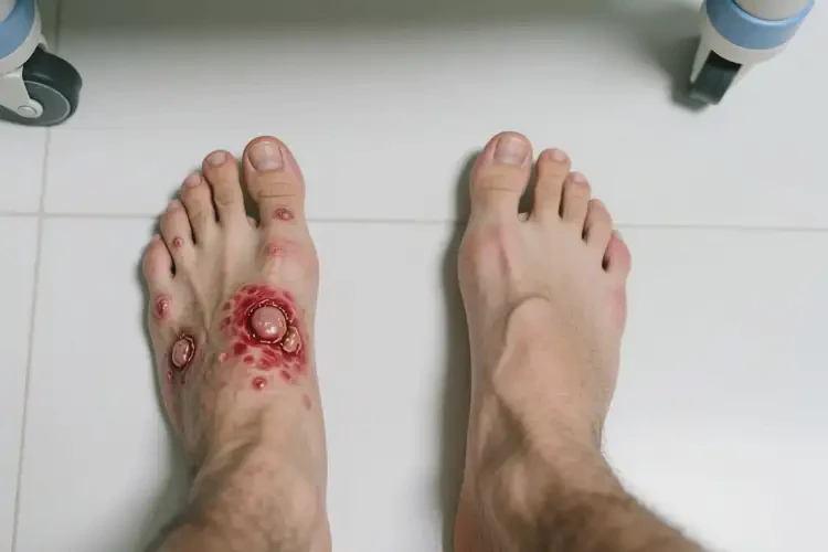 男性腳上起濕疹不管它會自己好嗎(圖2)