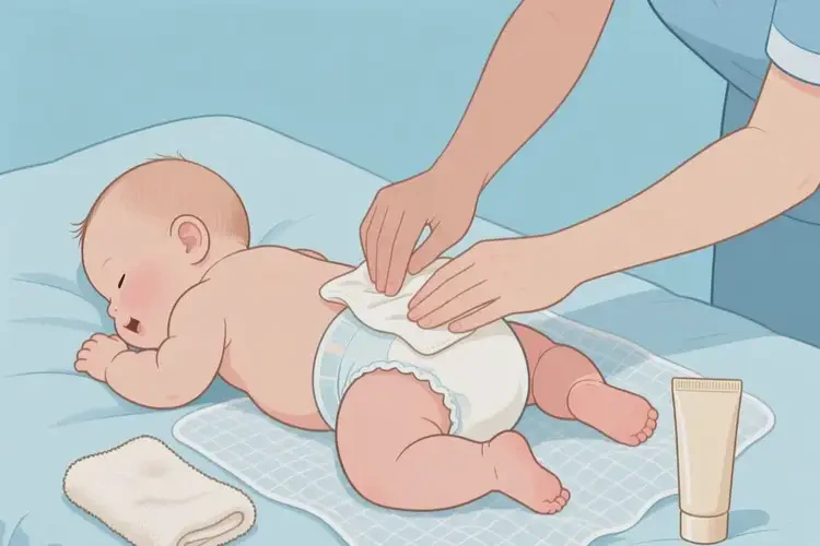 小兒屁股容易起濕疹能夠徹底治愈嗎(圖1)