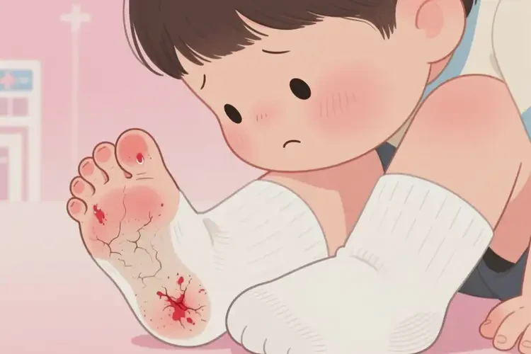 兒童腳上容易起濕疹不管它會自己痊愈嗎(圖4)