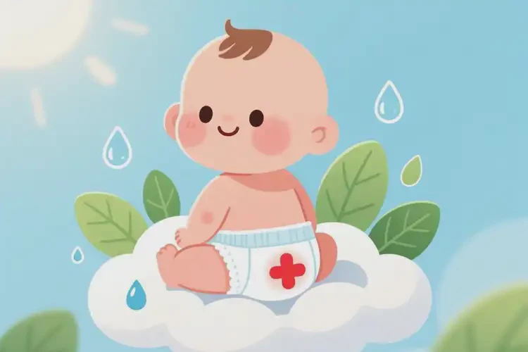 儿童屁股起湿疹不管它会自己痊愈吗(图3)