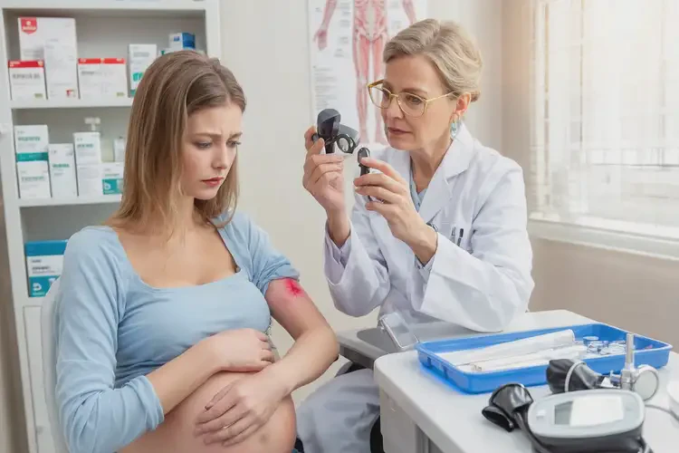 哺乳期妈妈手臂经常长湿疹不管它会自己自愈吗(图2)