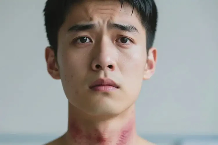 男生脖子上偶爾起濕疹不管它會自己好嗎(圖4)