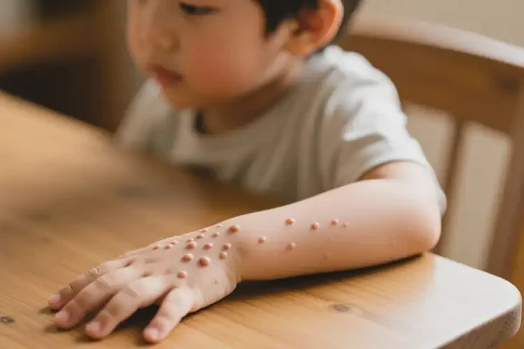 小孩手上出現(xiàn)濕疹能夠徹底治愈嗎(圖3)