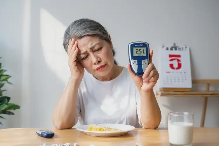 女人早餐血糖25(图1)