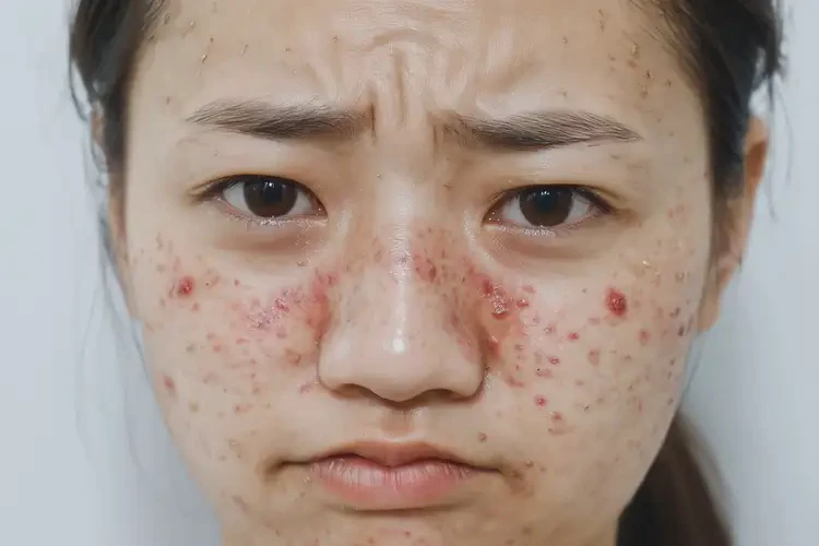 女性臉上出現(xiàn)濕疹能靠自己自愈嗎(圖2)