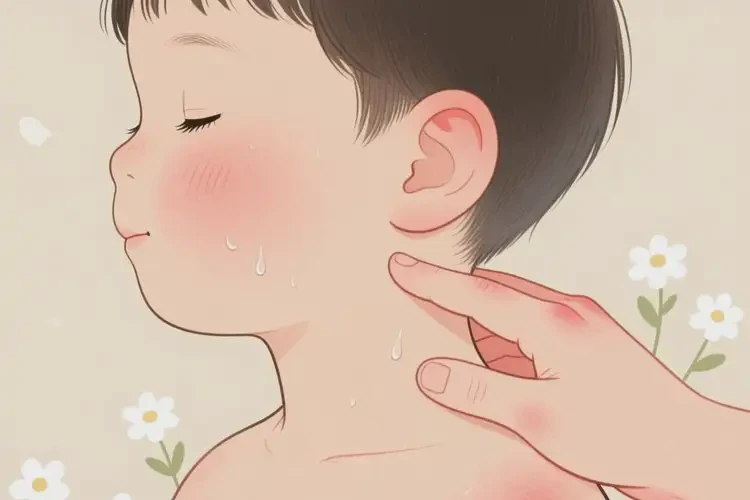 孩子脖子上出濕疹可不可以徹底自愈(圖3)