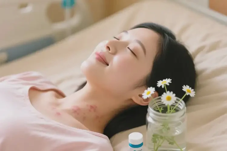 產(chǎn)婦脖子上容易長(zhǎng)濕疹可以徹底自愈嗎(圖1)