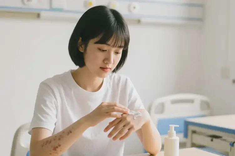 大學(xué)生四肢出現(xiàn)濕疹能夠徹底治愈嗎(圖4)