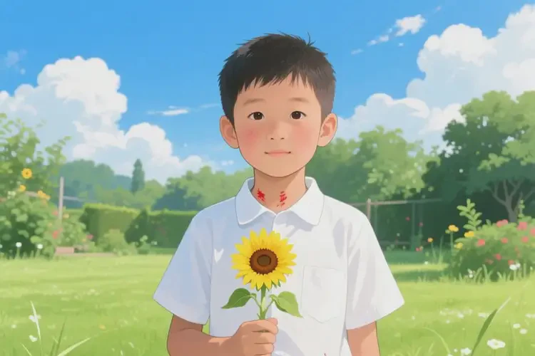 小學(xué)生脖子上起濕疹可不可以徹底自愈(圖1)