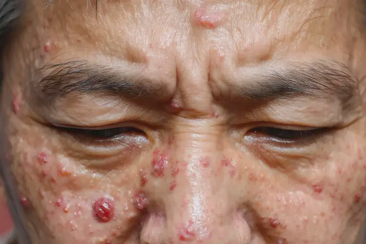 男人臉上起濕疹不管它會自己自愈嗎(圖4)